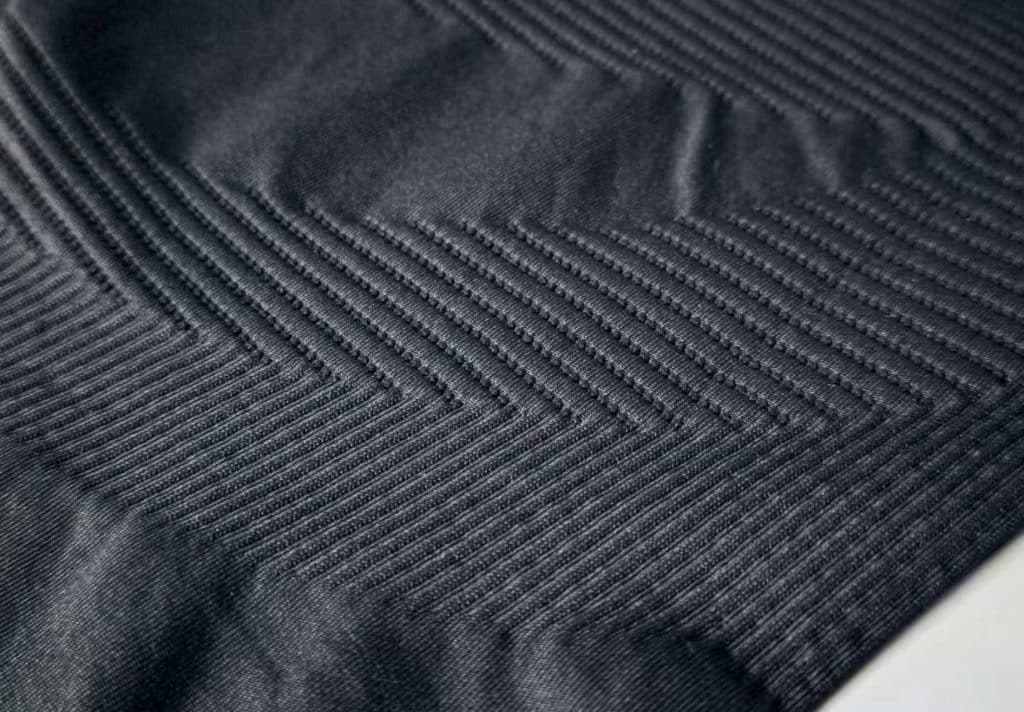 seamless garment technology 3D knit structure on seamless leggings