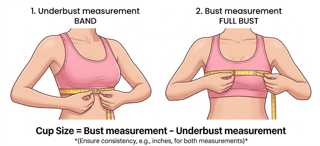 how to pick a sports bra Consumer Measurement Guide