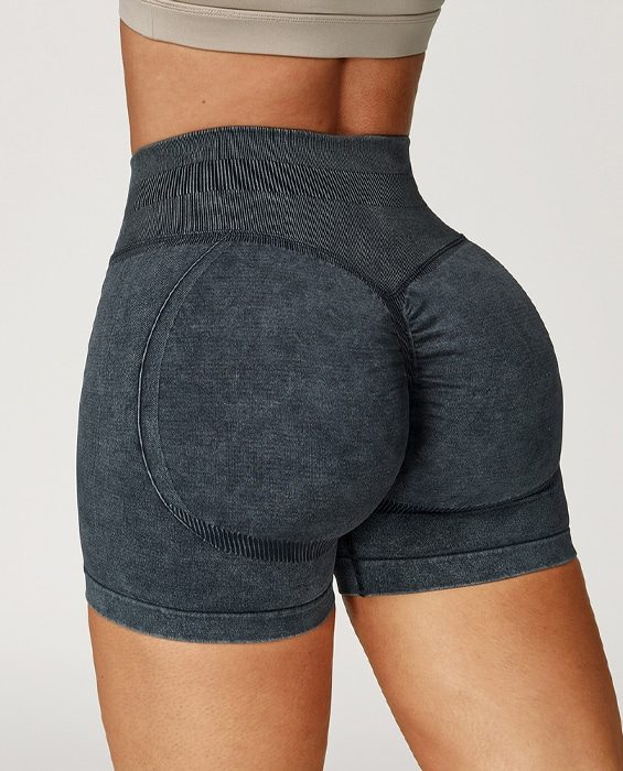 acid-wash-seamless-scrunch-shorts-charcoal